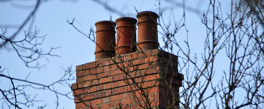 Chimney Crown Installation For Brick Chimney in La Ca, California