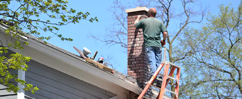 Vinyl and PVC Chimney Flashing Installation in La Ca, CA