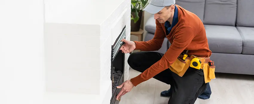 Cost of Fireplace Door Installation Service in La Ca, California