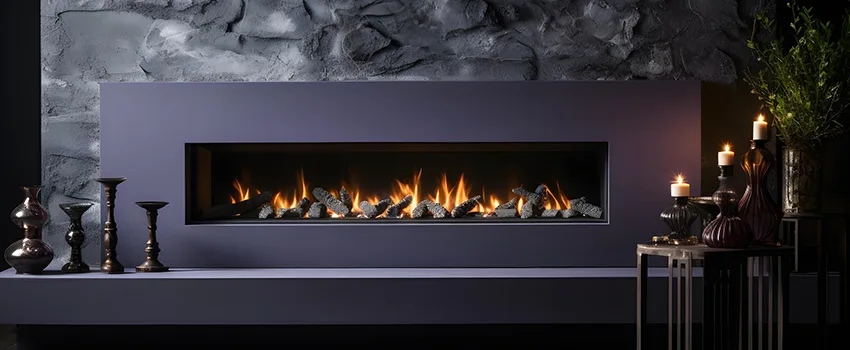 Ember Bed for Ventless Gas Fireplace in La Ca, CA