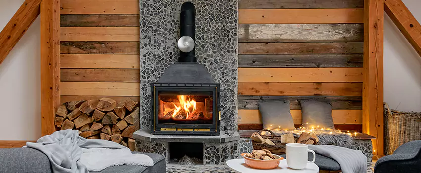 Thelin Hearth Products Direct Vent Gas Stove Fireplace Inspection in La Ca, California
